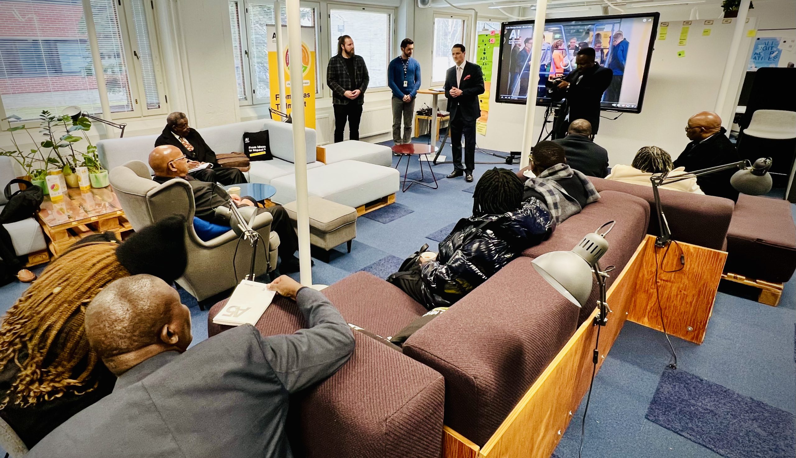 Zimbabwe Parliament Delegation Visit to Finland – Aalto Start-up Center & VTT