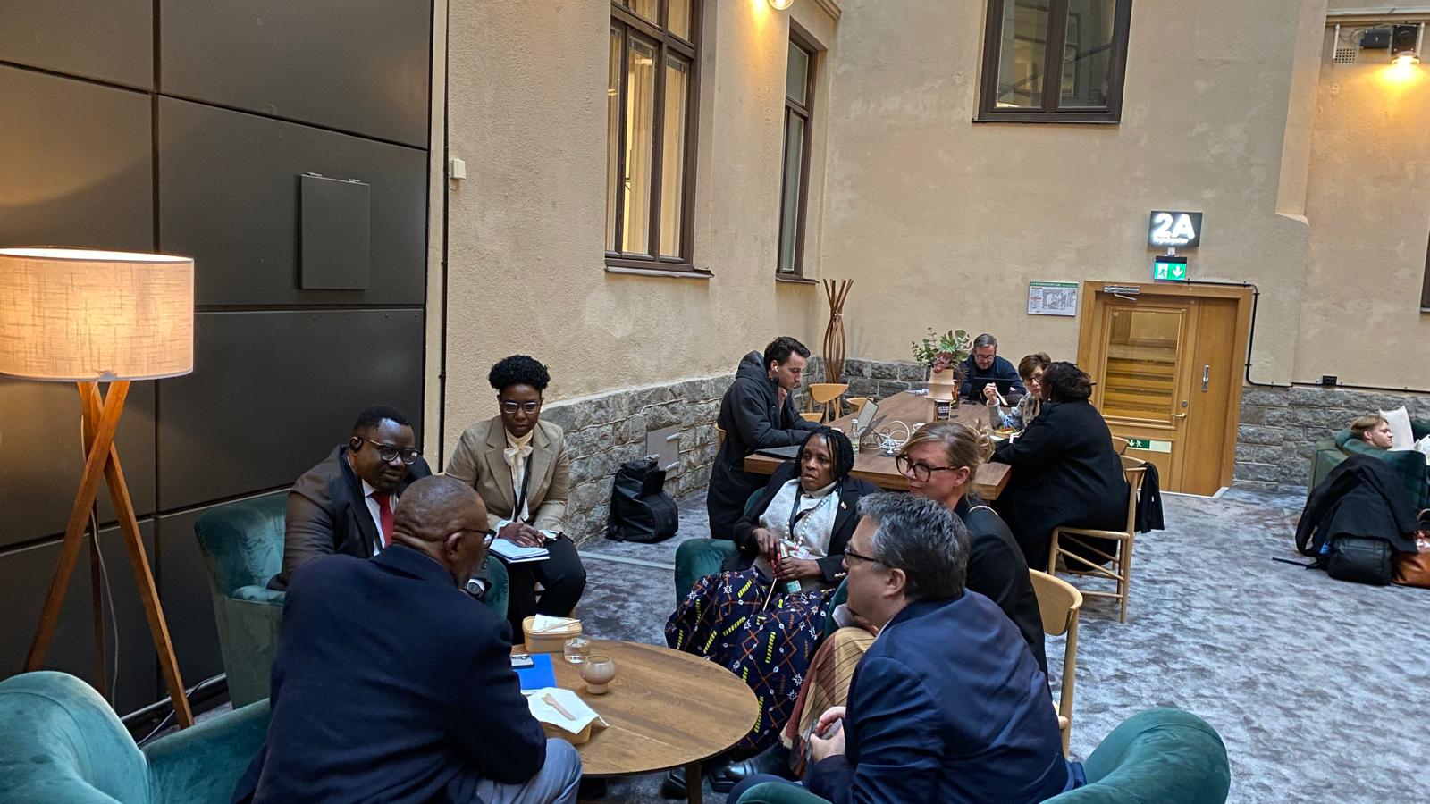 The Minister of Health and Child Care of the Republic of Zimbabwe, Honourable Douglas T. Mombeshora’s Visit to Sweden