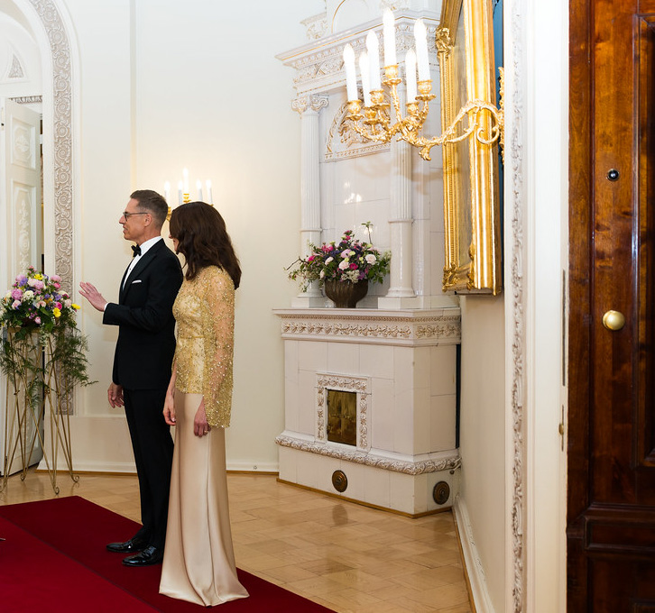 DIPLOMATIC DAY AT THE PRESIDENTIAL PALACE FINLAND